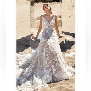 NWT Sky Collection by Eddy K Wedding Dress